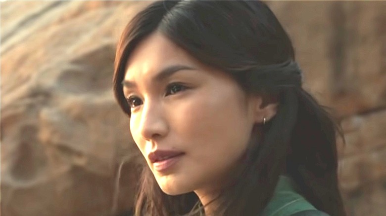 Gemma Chan stands in sunlight as Sersi in Marvel's Eternals