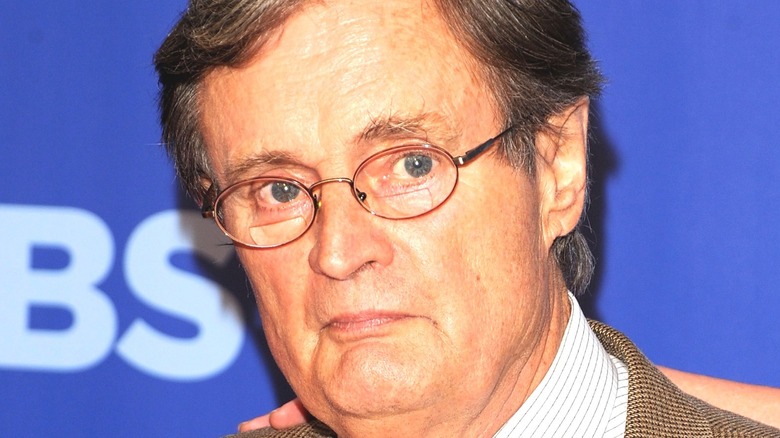 David McCallum on CBS red carpet