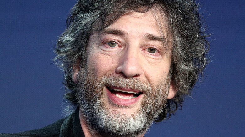 Neil Gaiman smiles 