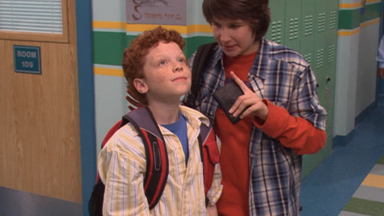 A young Cameron Monaghan smiling