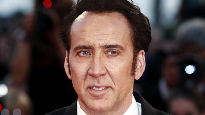 Nicolas Cage smiling 