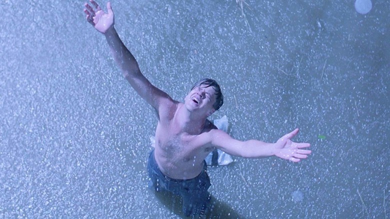 Tim Robbins Andy Dufresne rain
