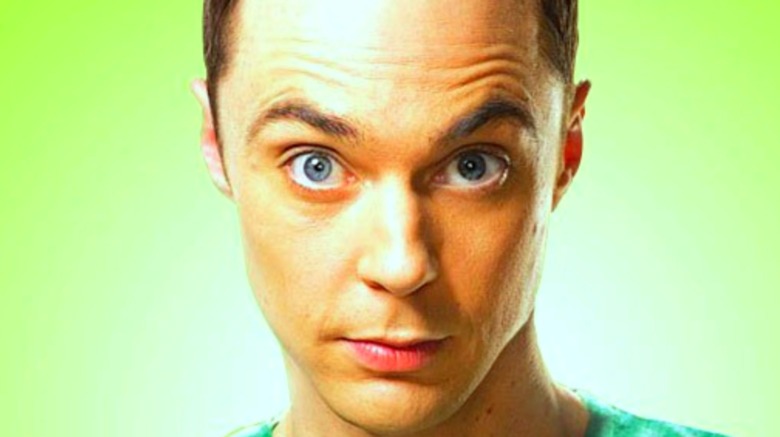 close up of Sheldon Cooper