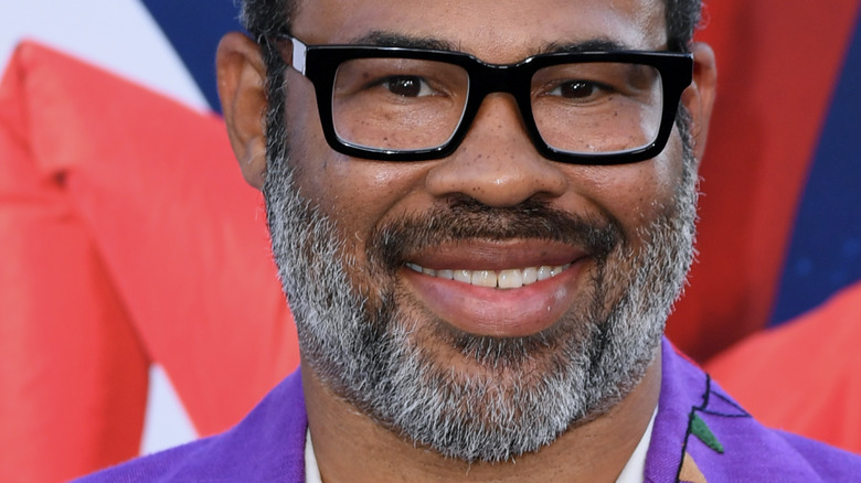 Jordan Peele looking happy