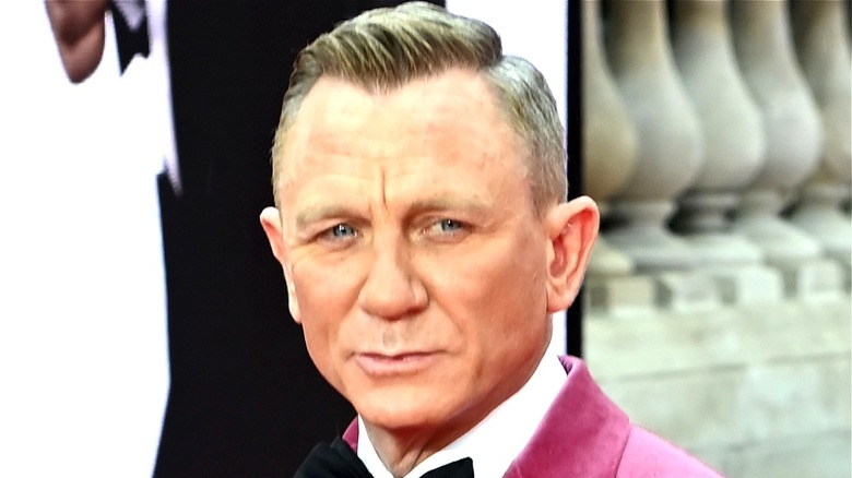 Daniel Craig at James Bond: No Time To Die premiere 