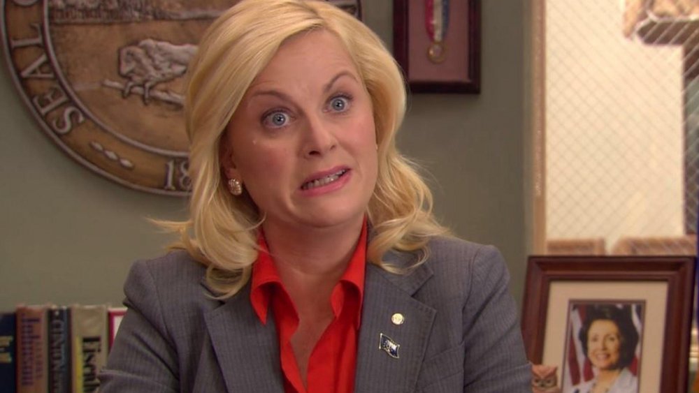 Amy Poehler as Leslie Knope on Parks and Recreation