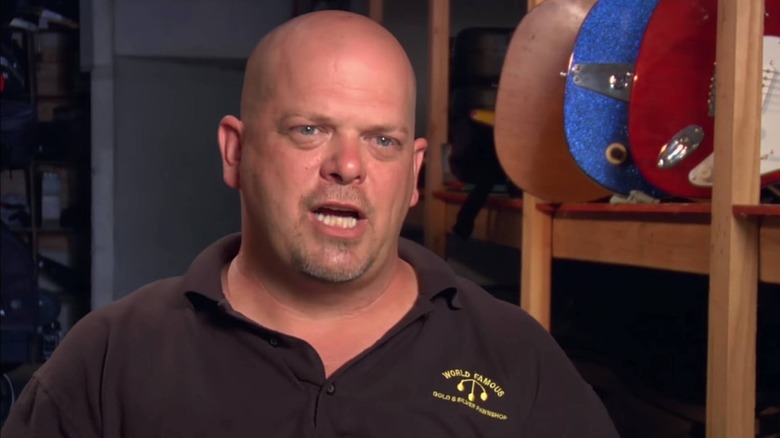 Rick Harrison talking to camera