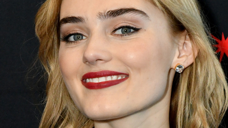 Meg Donnelly smiling