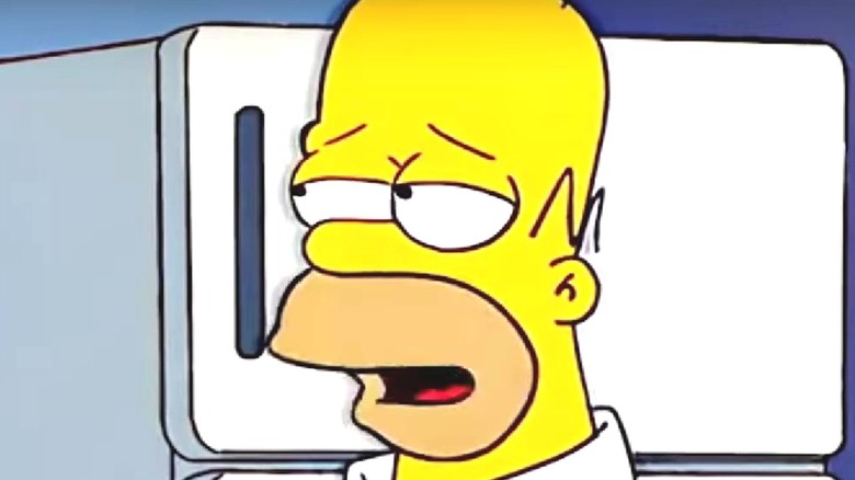 Homer Simpson smiling