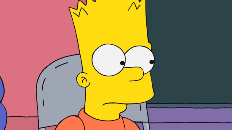 Bart Simpson listening