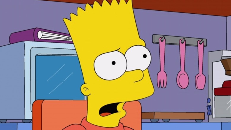 The Simpsons Bart Disappointed Face