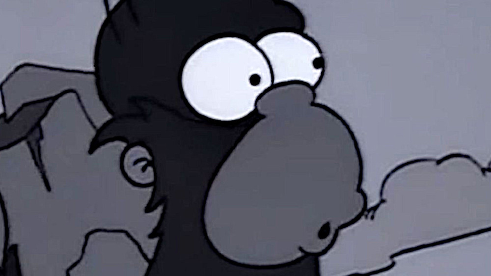 Homer Simpson as King Homer in Treehouse of Horror III