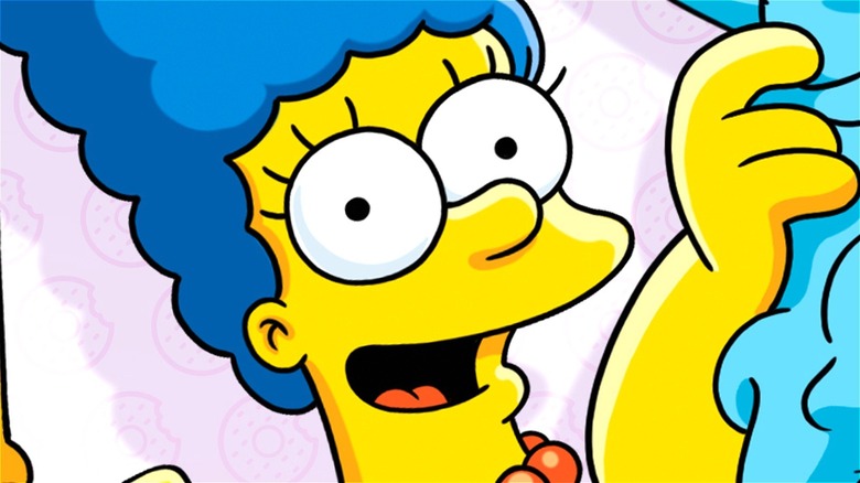 Marge Simpson smiling 