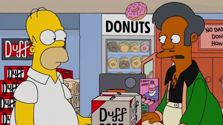 Homer and Apu chatting in the ending of The Revengening (2026)