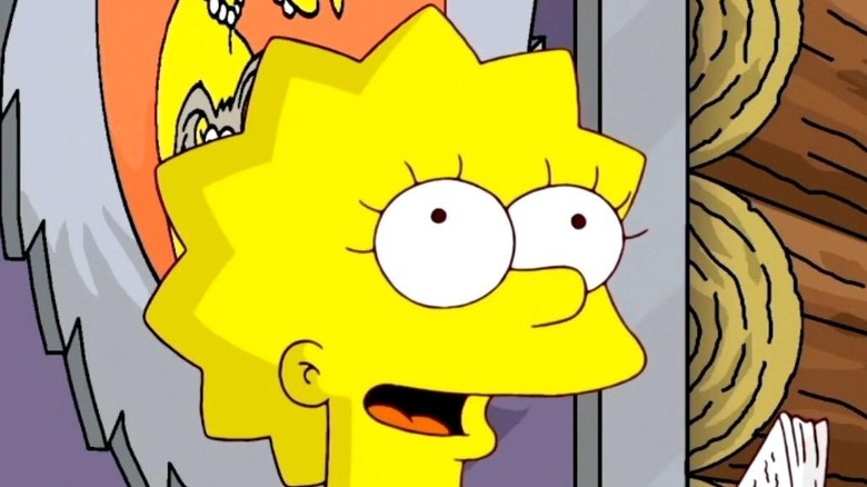 Lisa Simpson close up