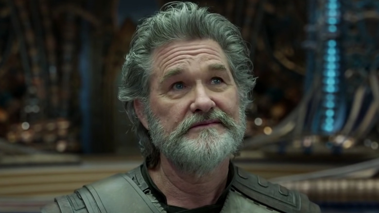 Ego looking up in "Guardians of the Galaxy Vol. 2"