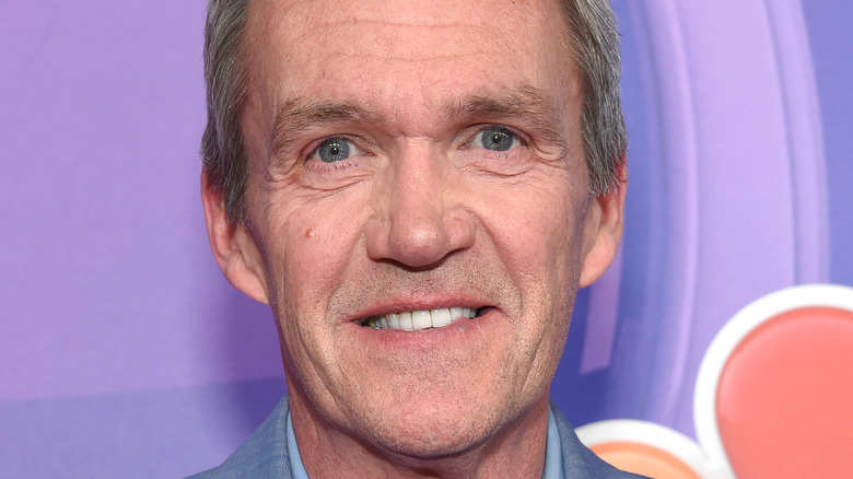 Neil Flynn trying to smile