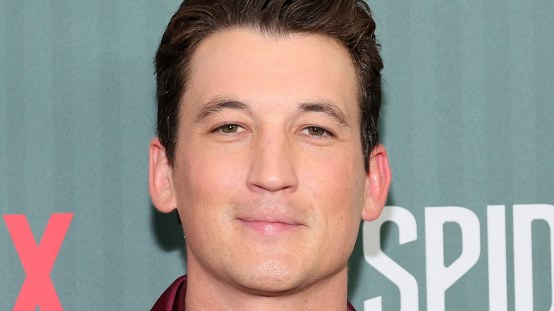 Miles Teller attends event 