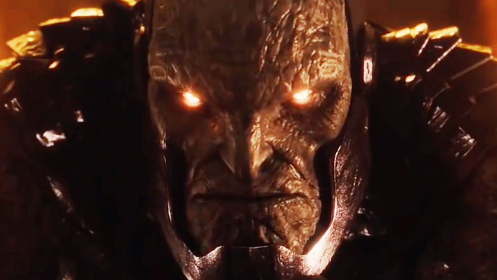 Darkseid glowering