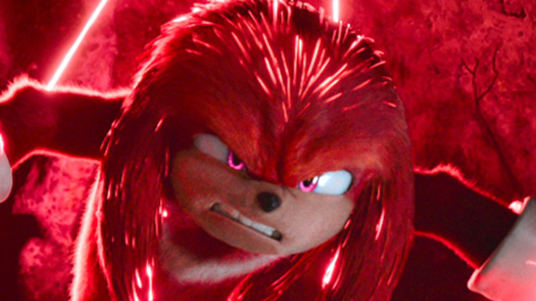 Knuckles in Sonic the Hedgehog 2