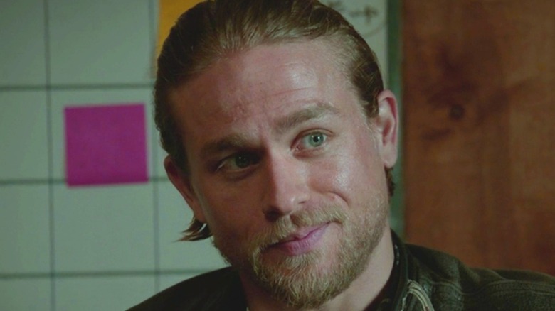 Jax Teller smirking