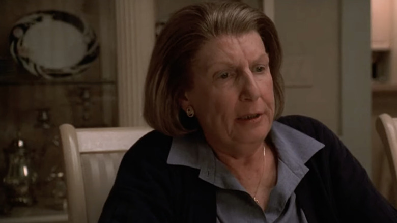 Livia Soprano berating someone
