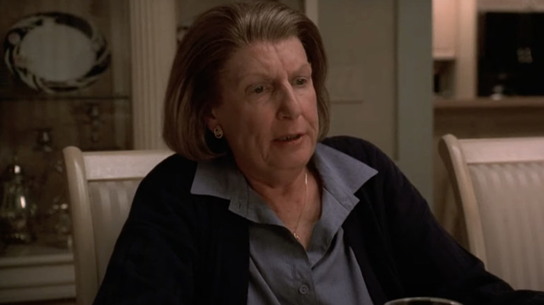 Livia Soprano berating someone