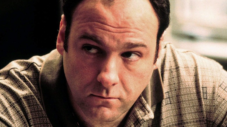 James Gandolfini Tony Soprano annoyed