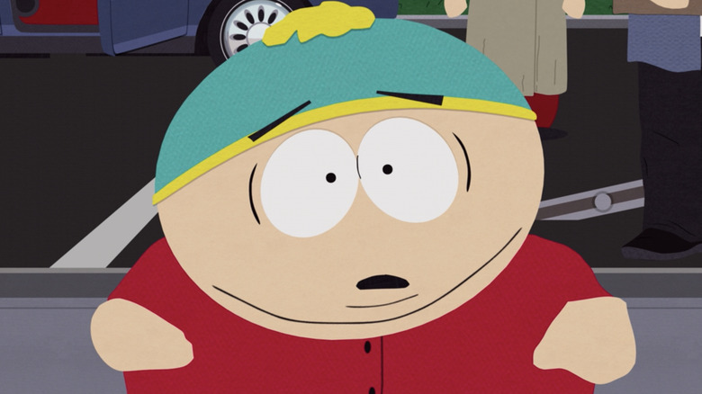 Cartman looks shocked