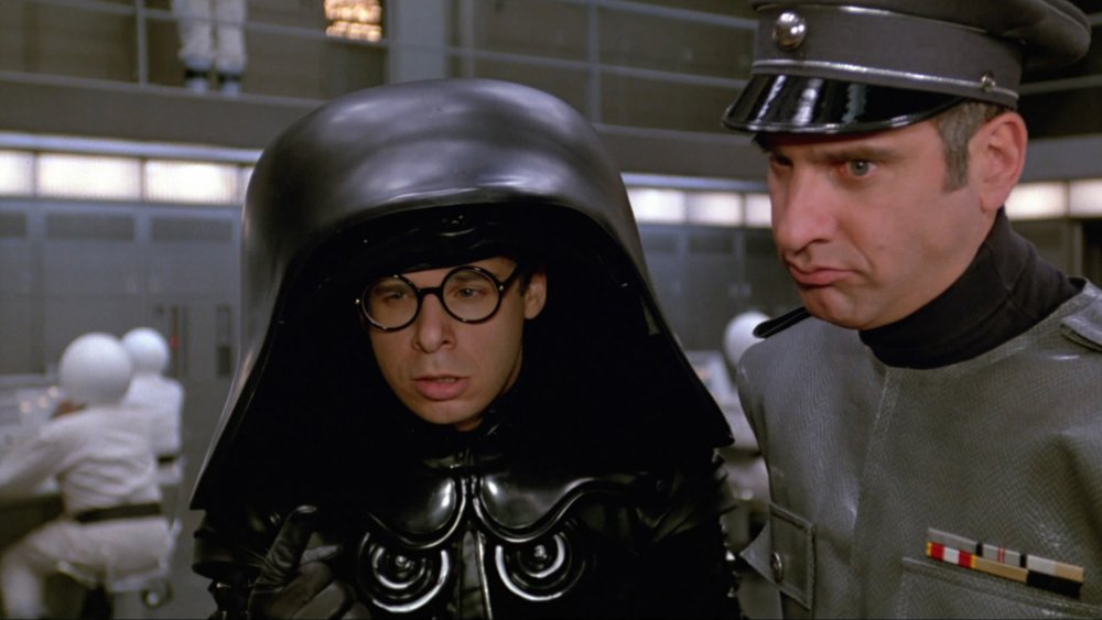 Rick Moranis as Dark Helmet in Spaceballs 