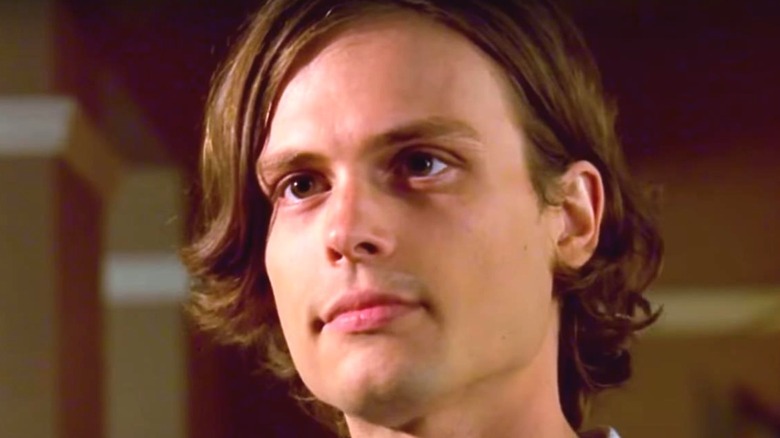 Spencer Reid seriously staring Criminal Minds