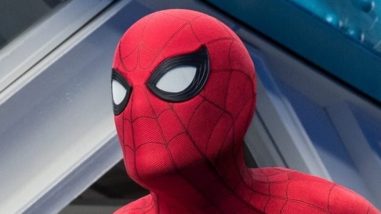 Spider-Man closeup 