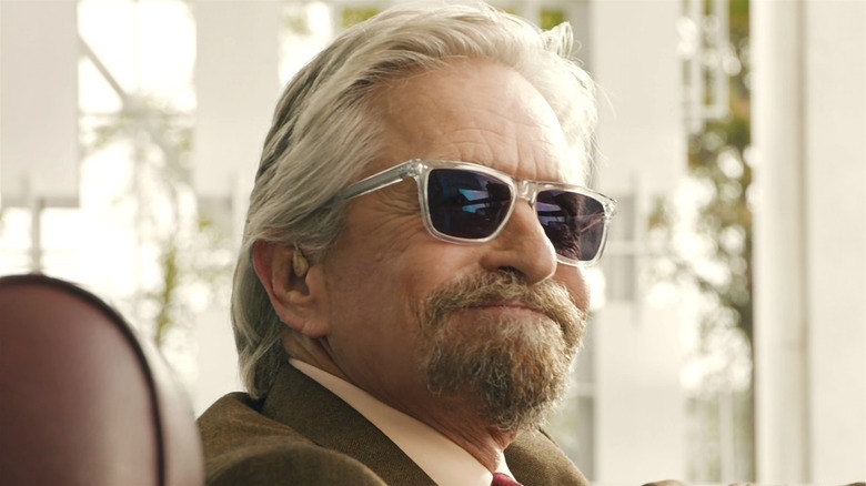 Hank Pym smirking