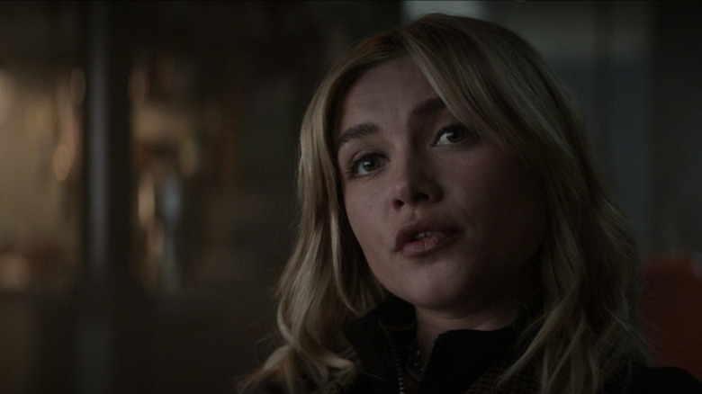 Yelena with hair down in Hawkeye