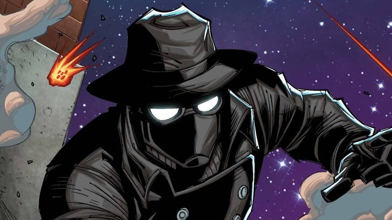 Peter Parker Spider-Man Noir fights
