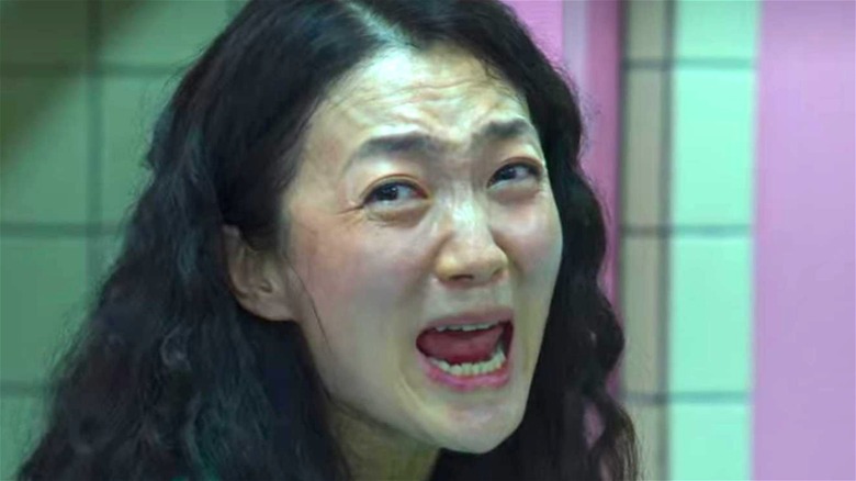 Han Mi-nyeo intense screaming