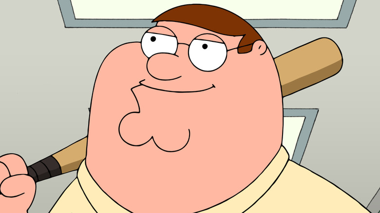 Peter appears in Family Guy 