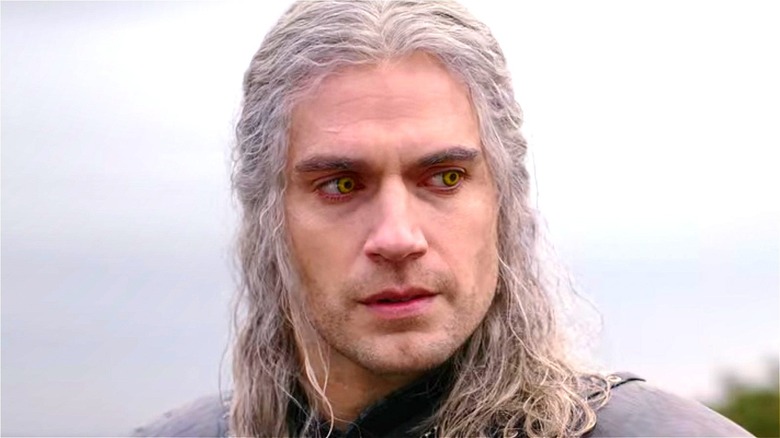 Geralt looking to the side