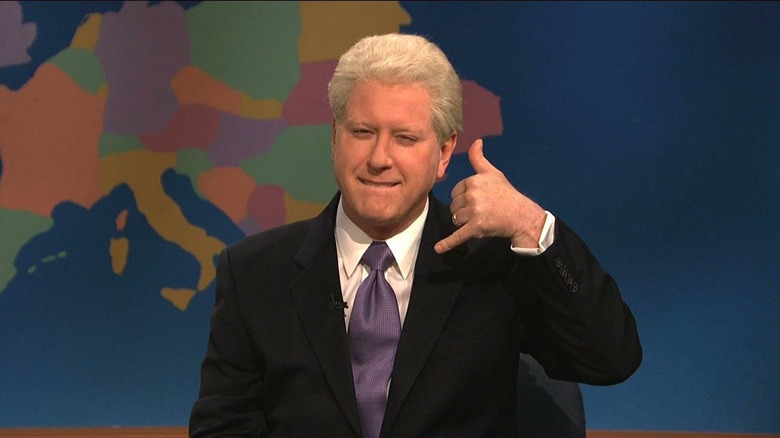 Hammond impersonating Bill Clinton
