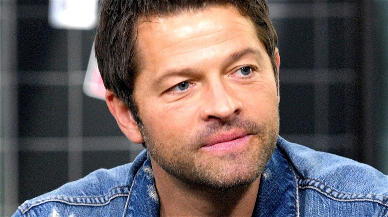 Misha Collins smiling