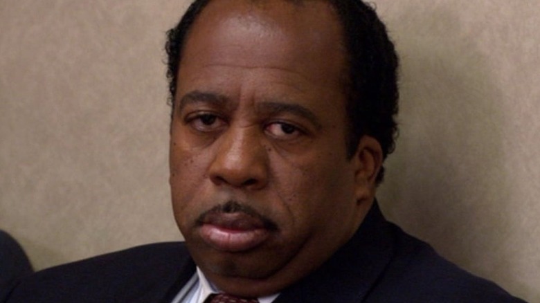 Stanley Hudson frowning