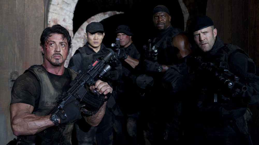 Ensemble cast of The Expendables