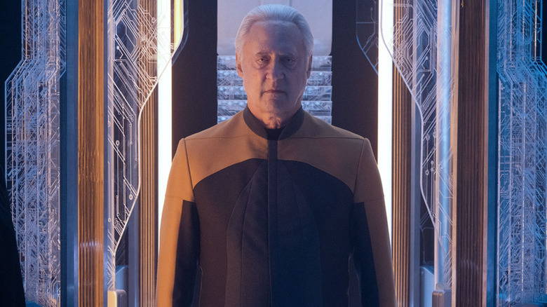 An elderly Data stands in a chamber in Star Trek: Picard