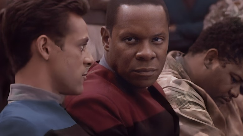 Julian Bashir and Benjamin Sisko