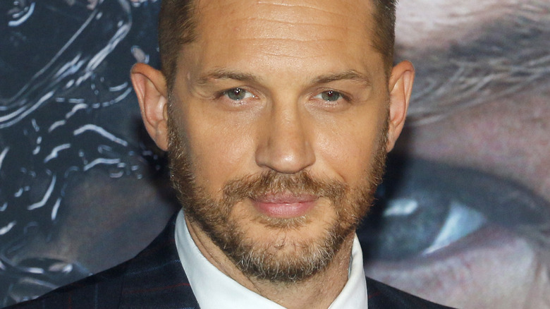 Tom Hardy smiling