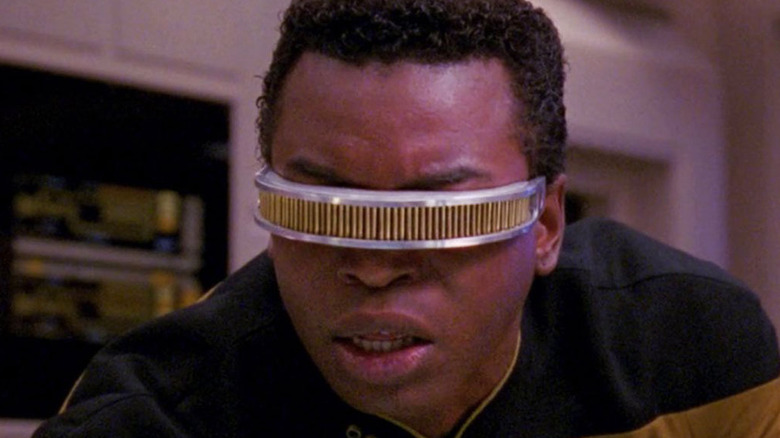 Geordi in a crisis