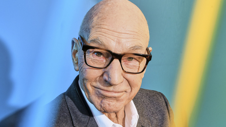 Patrick Stewart poses for a portrait at San Diego Comic-Con 2022