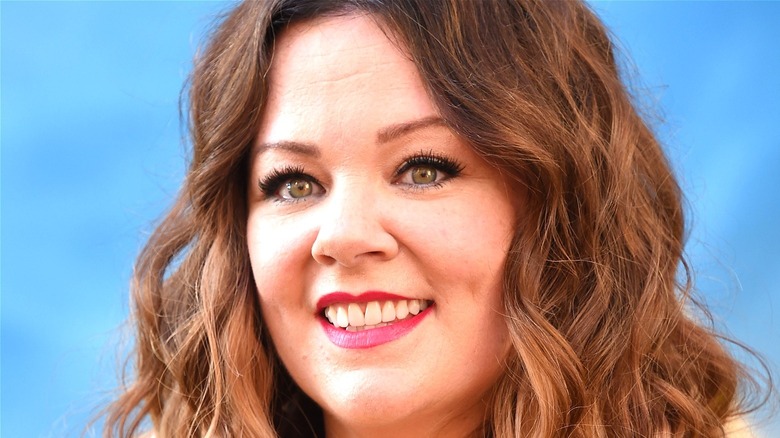 Melissa McCarthy smiling at camera