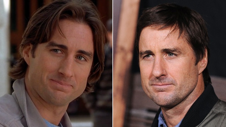 Luke Wilson then and now