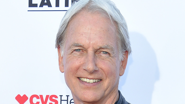 Mark Harmon smiling